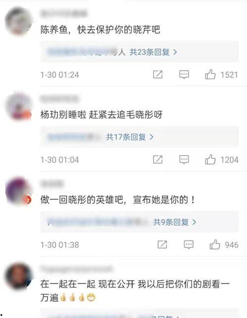 直播吃瓜点评cp,CP互动背后的甜蜜与火花