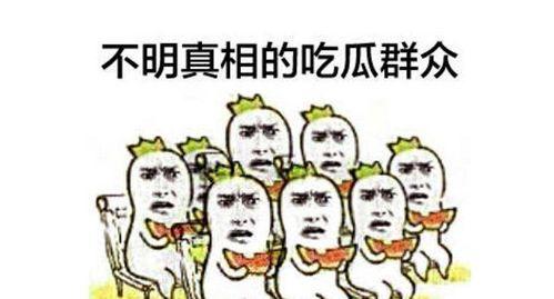 吃瓜看戏群众,娱乐圈风云变幻