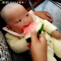 外国宝宝吃瓜视频,萌态百出，萌化网友心