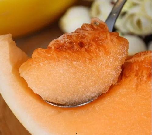 农村人吃黄金蜜瓜