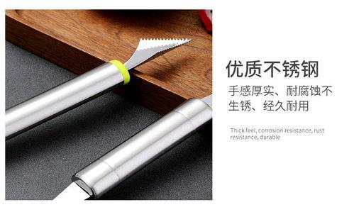 吃瓜刀具勺子,刀具、勺子与美食的完美邂逅