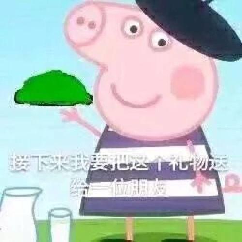 猪吃瓜表情包